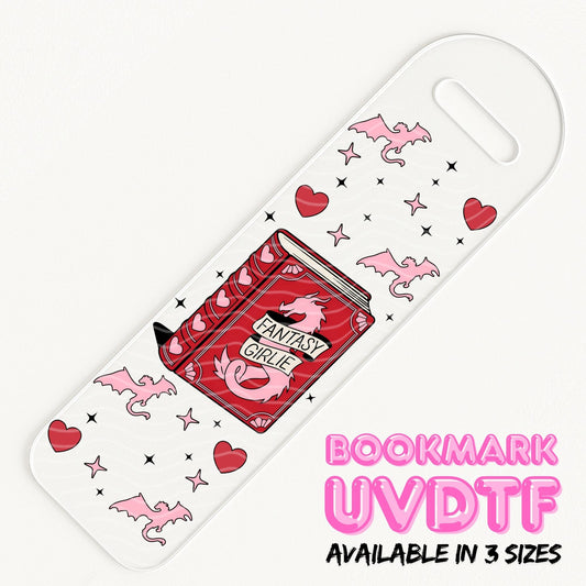 Fantasy Girlie | Bookmark UV DTF