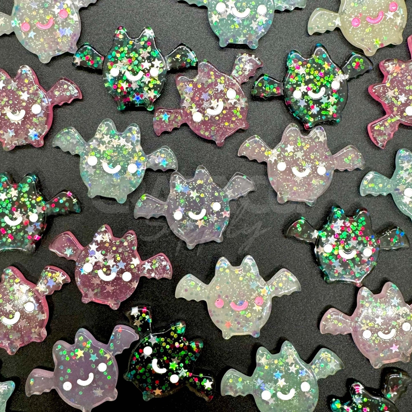 halloween bat charms for crafts