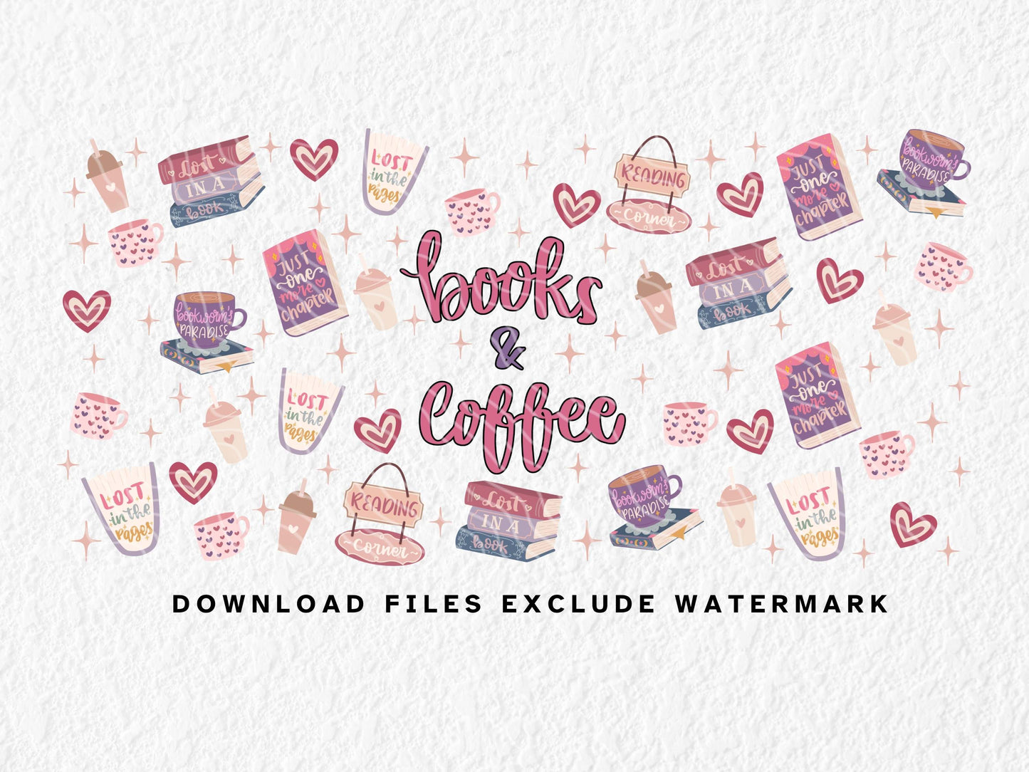 Books & Coffee | Digital Download