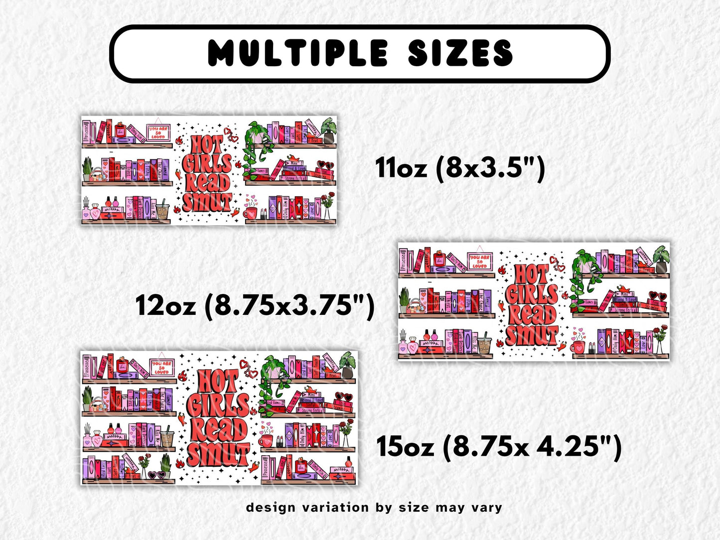 Smut Bookshelf | Digital Download