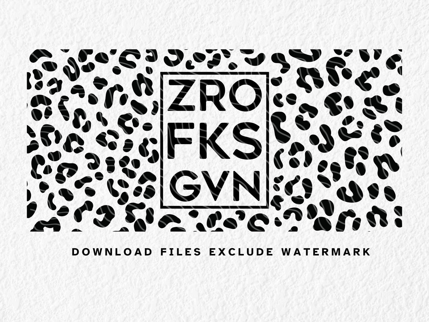 Zero Fucks Given | Digital Download