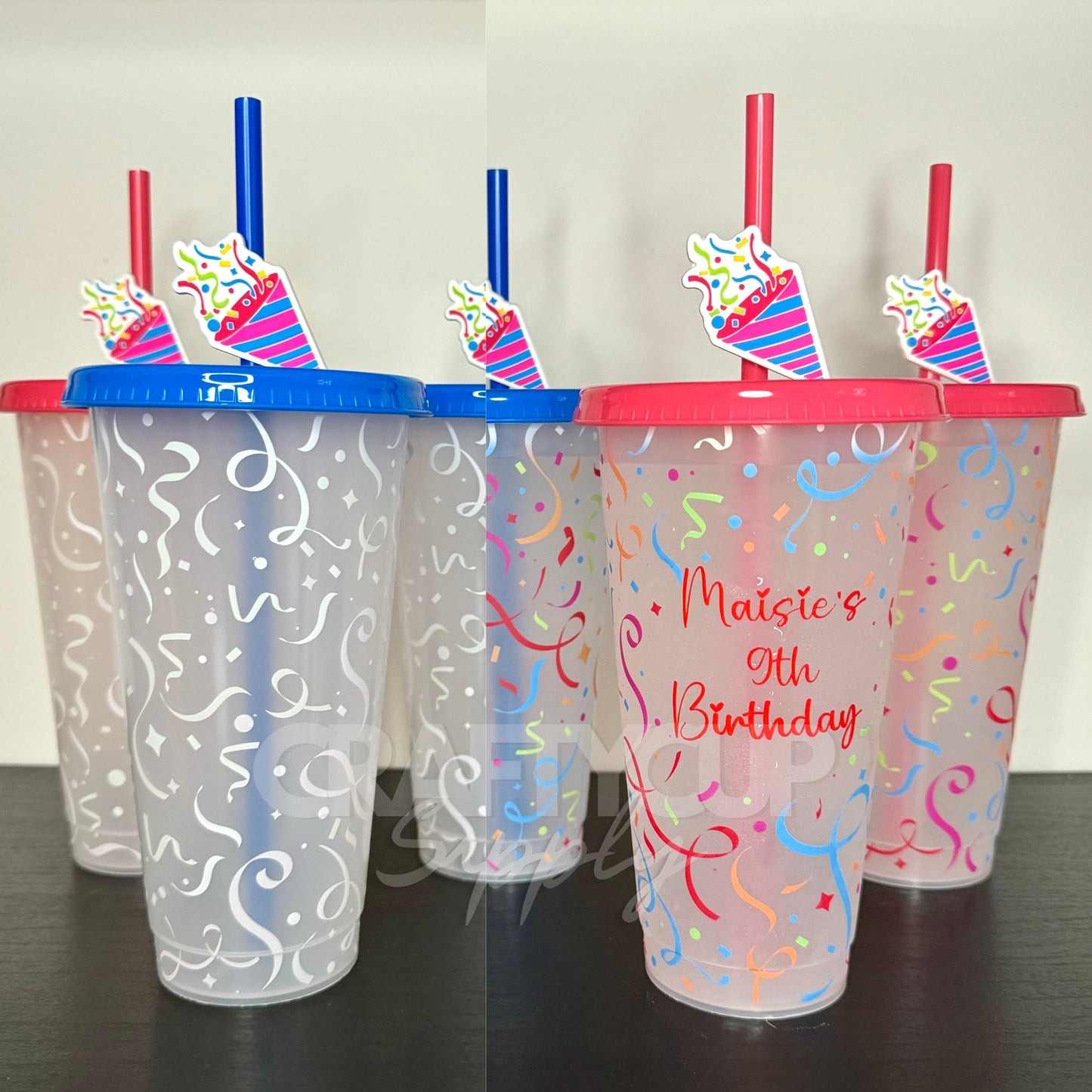birthday cold cups