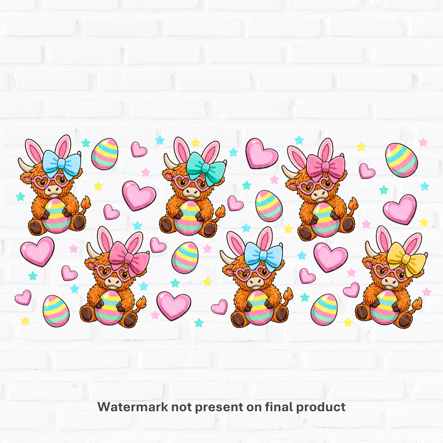 Highland Easter | UV DTF Wrap