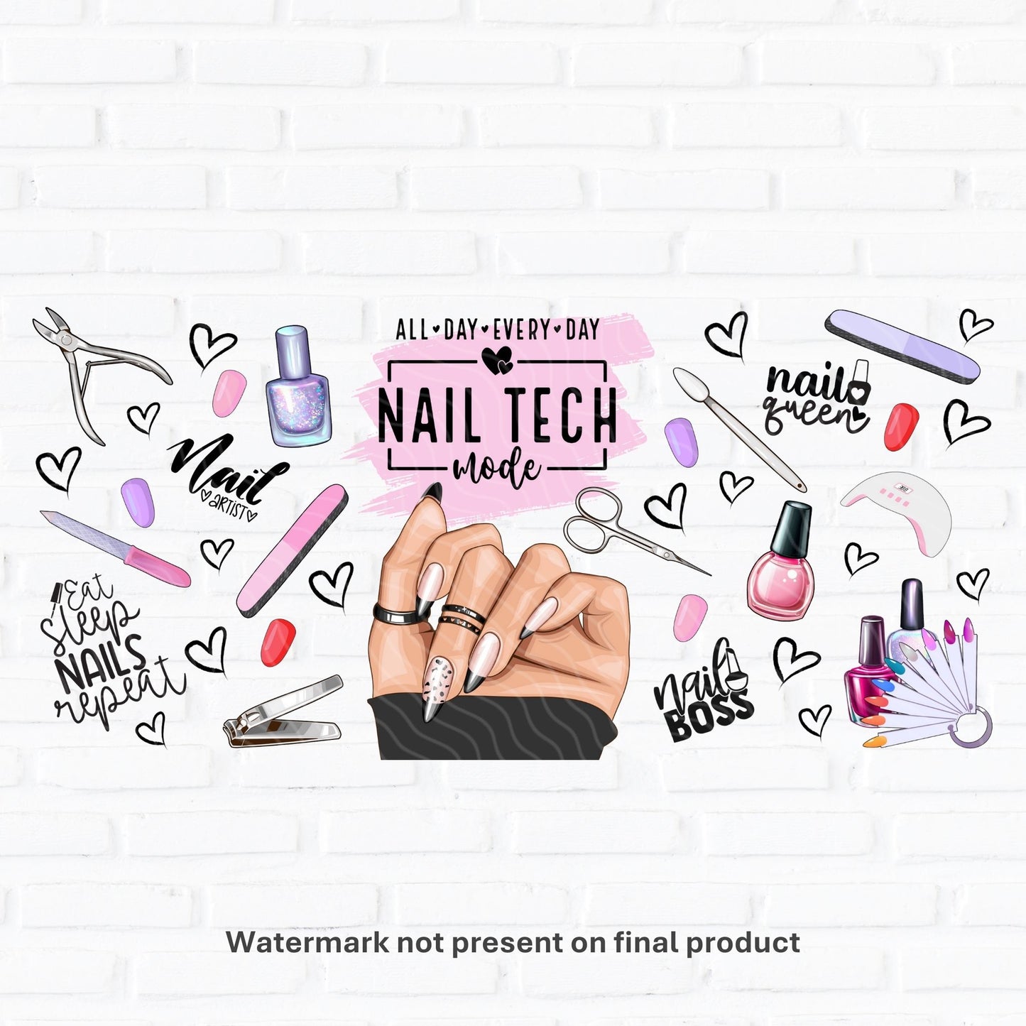 Nail Tech | UV DTF Wrap