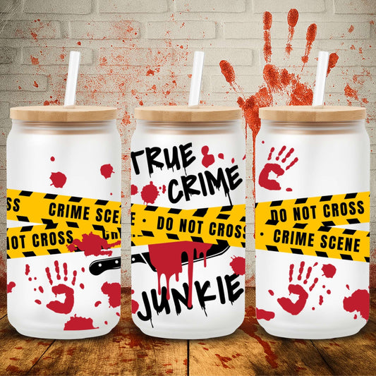 True Crime Junkie | Can UV DTF Wrap