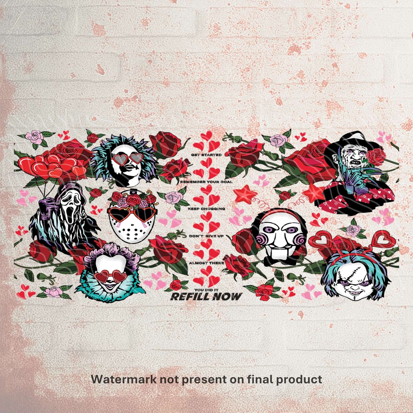 Scare Squad Romance | Can UV DTF Wrap