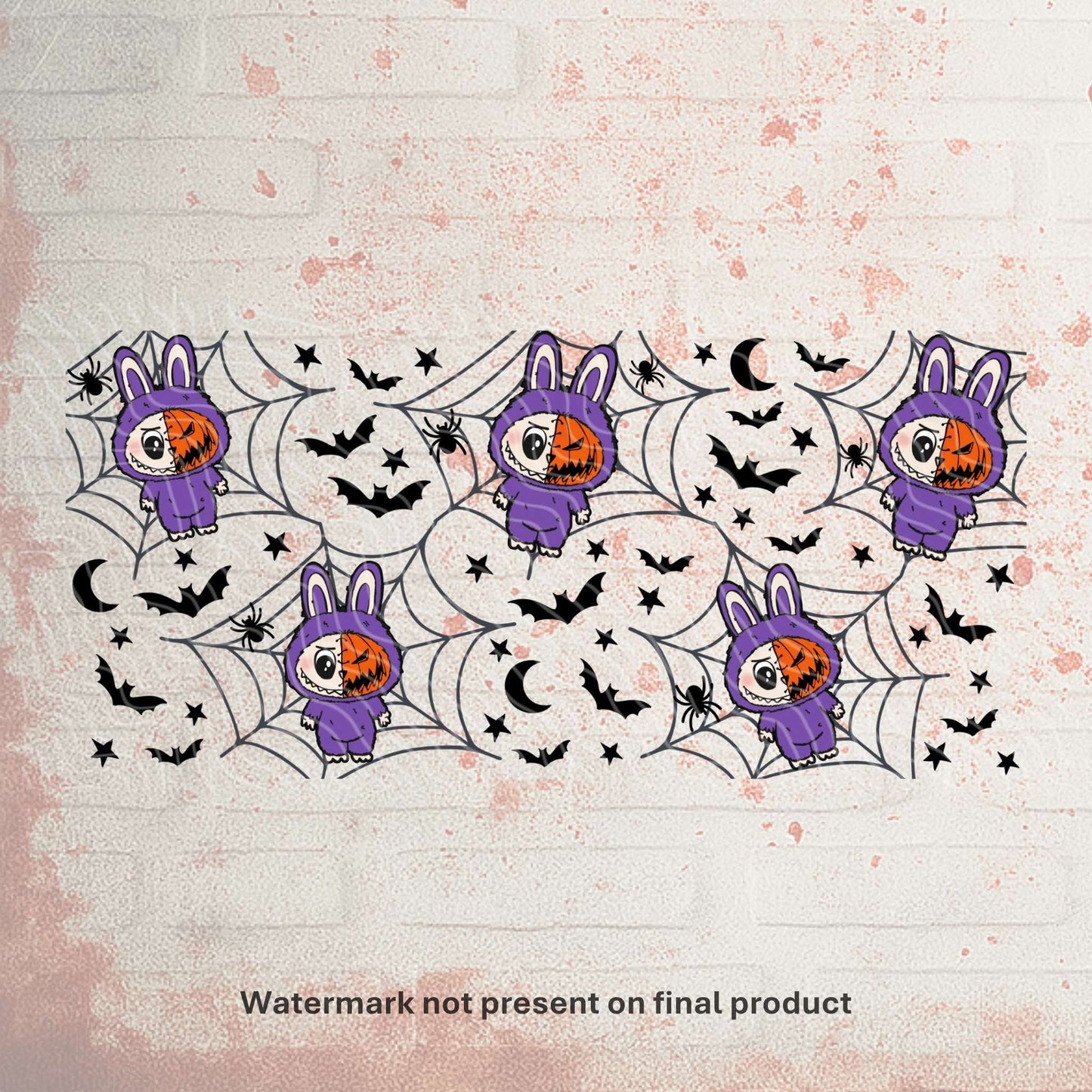 Monster Web | UV DTF Wrap