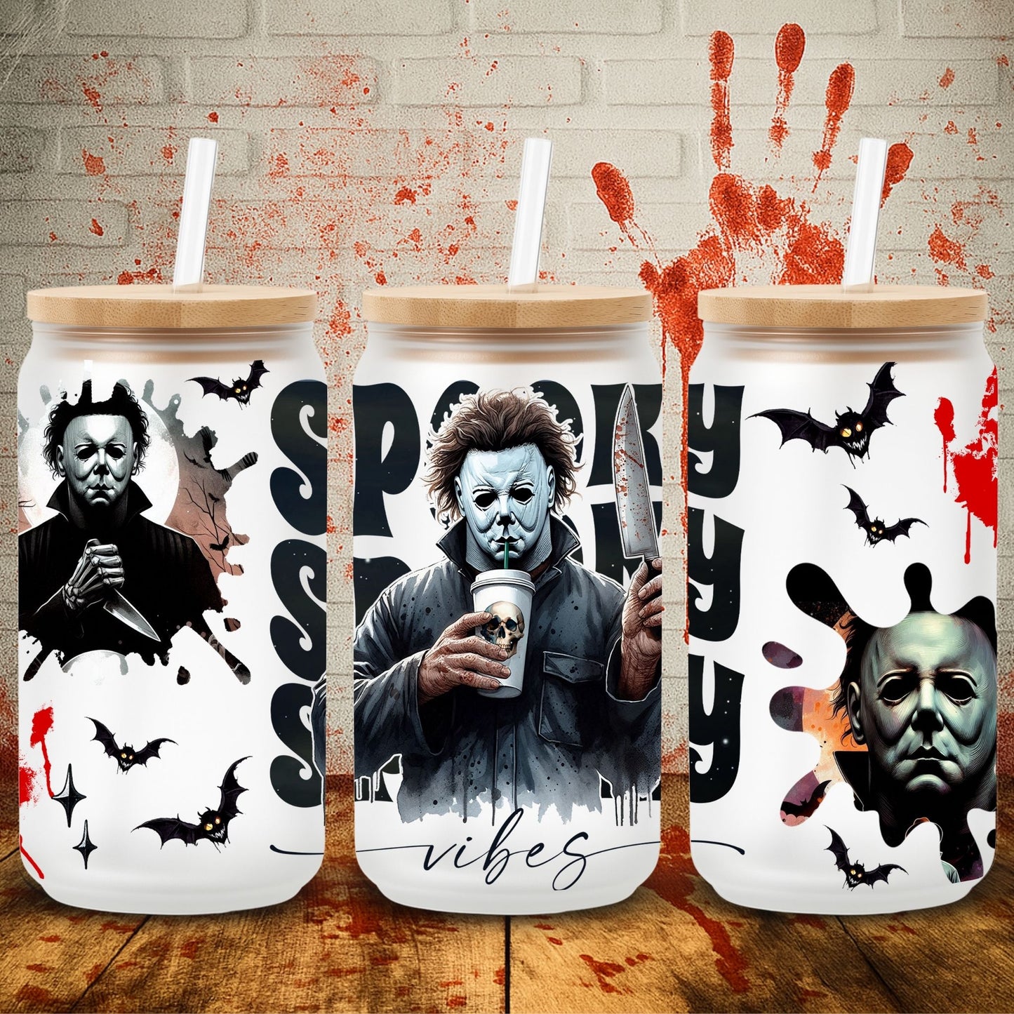 Spooky Slasher | Can UV DTF Wrap