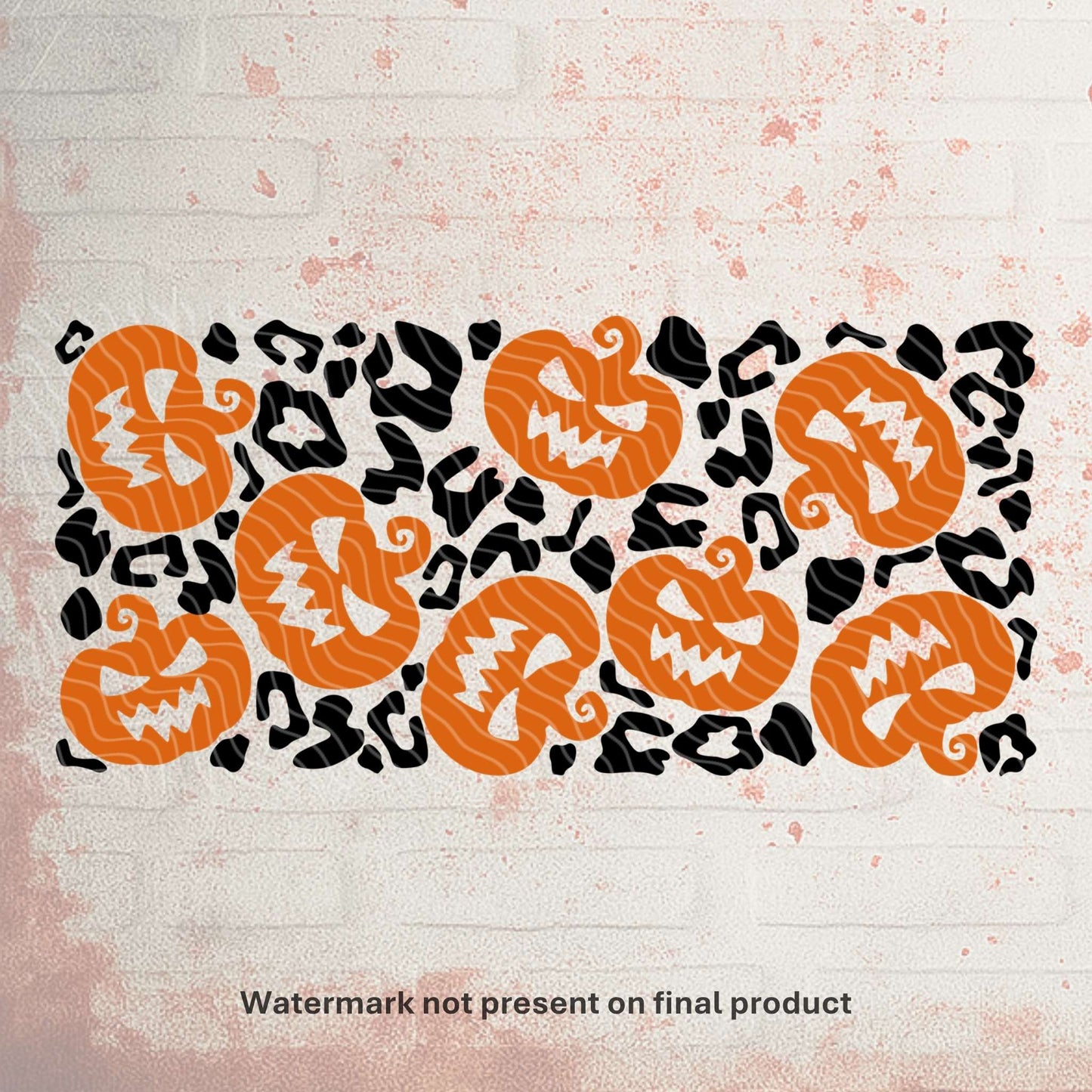 Pumpkin | Can UV DTF Wrap