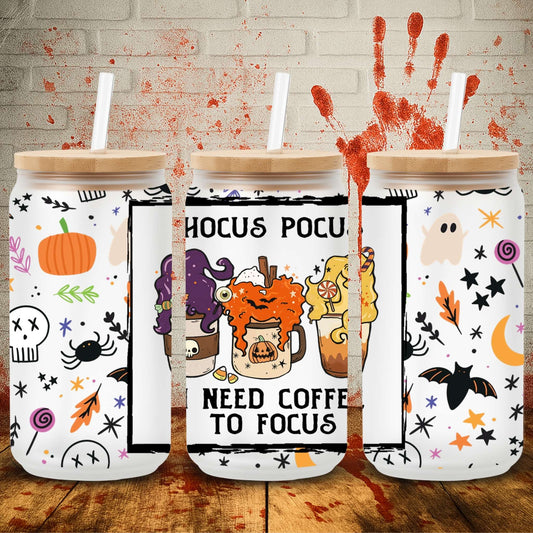 Coffee To Focus | Can UV DTF Wrap