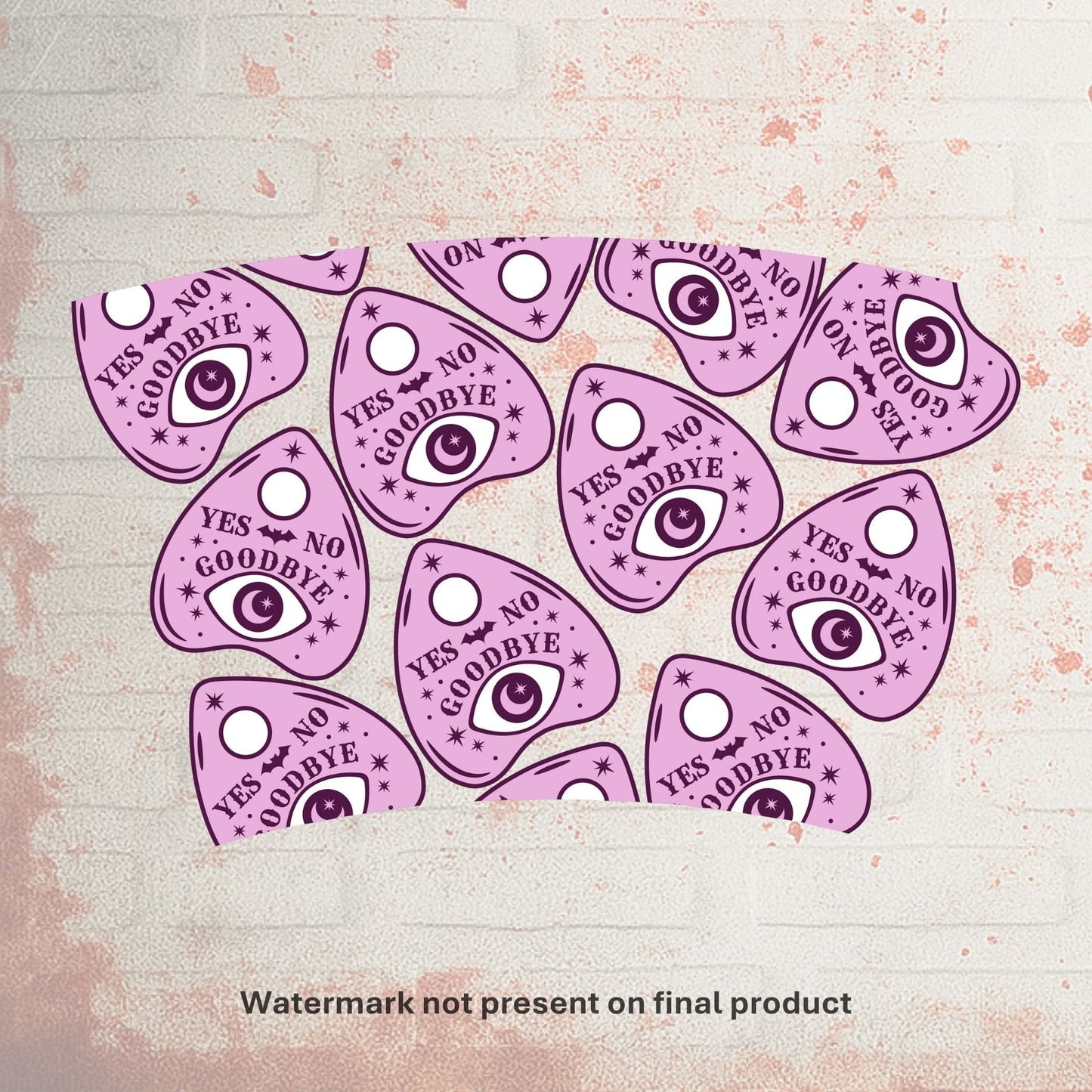 Planchette | Cold Cup UV DTF Wrap