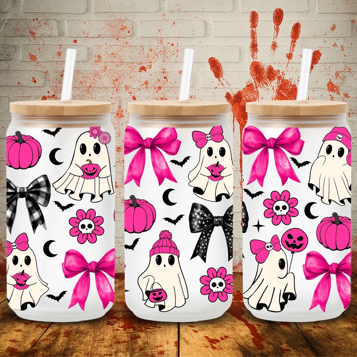 Pretty Ghosts | Can UV DTF Wrap