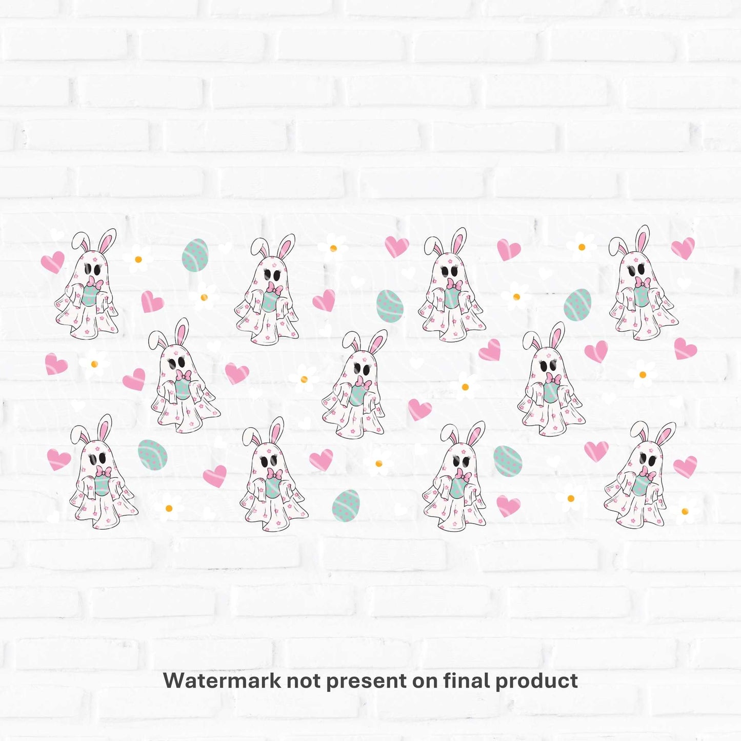 Ghost Bunnies | UV DTF Wrap