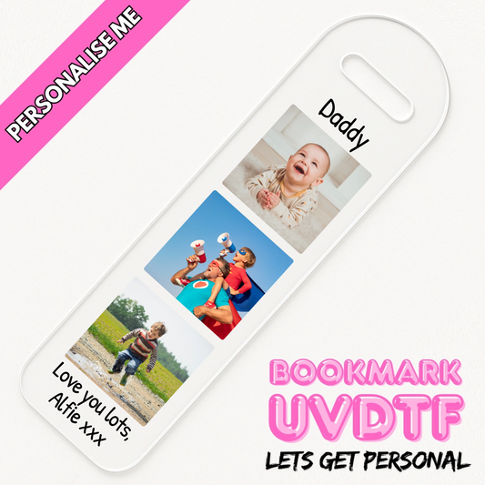 Photo Bookmark | Personalised Bookmark UV DTF