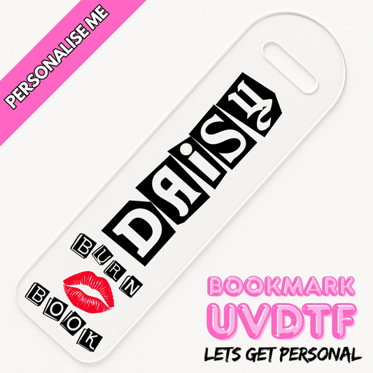 Drama Diary | Personalised Bookmark UV DTF