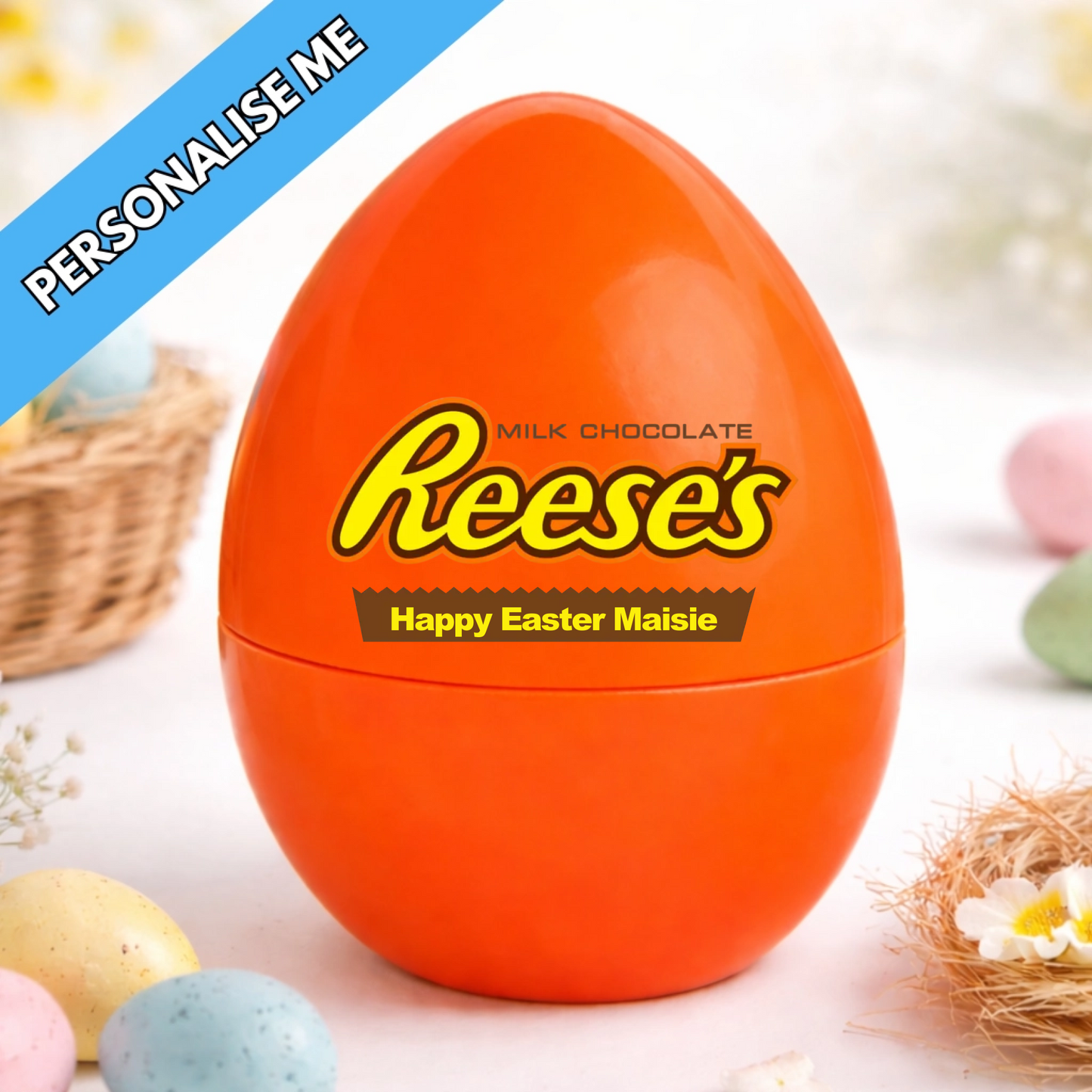 Personalised Jumbo Egg - Egg Label