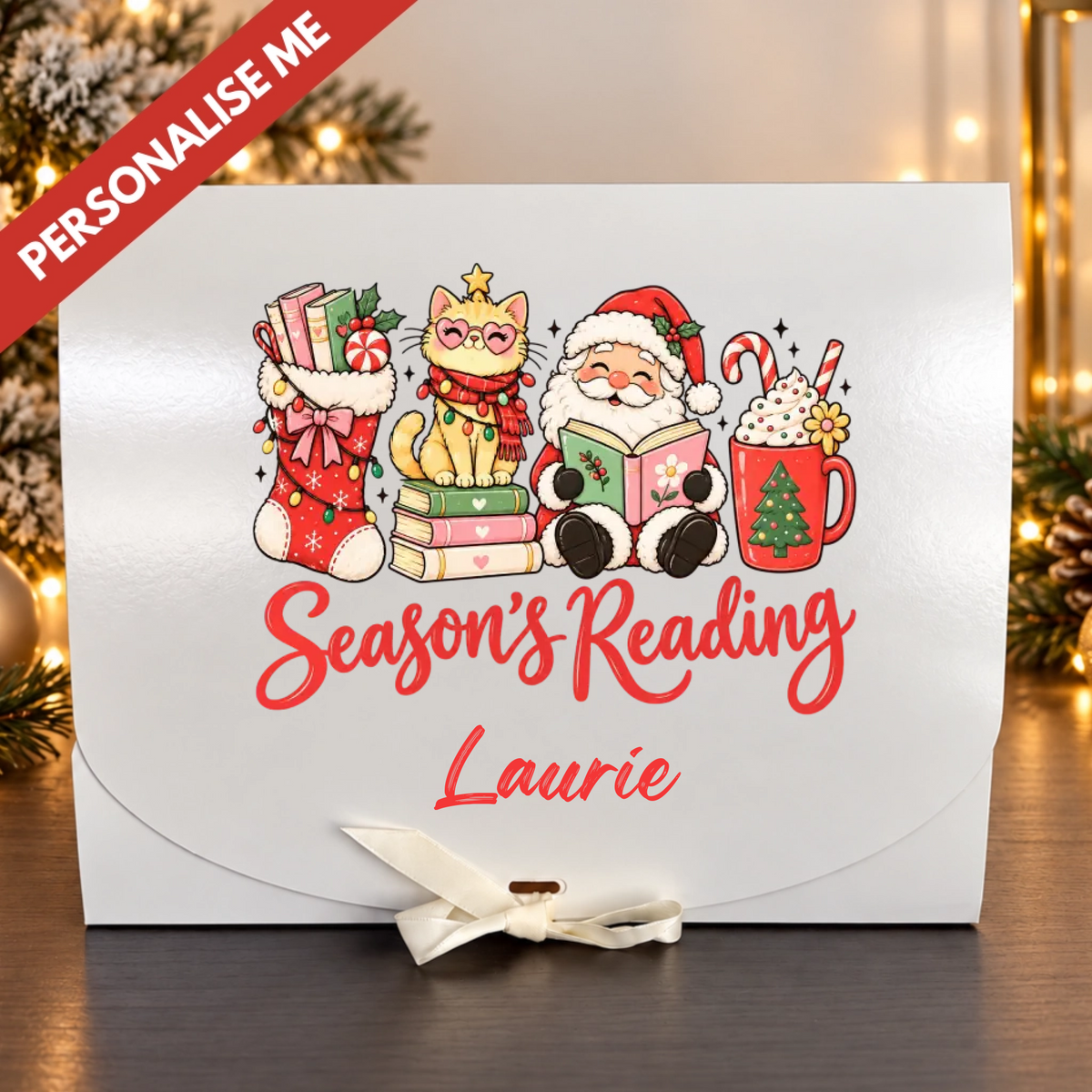 Christmas Gift Box Decal - 11