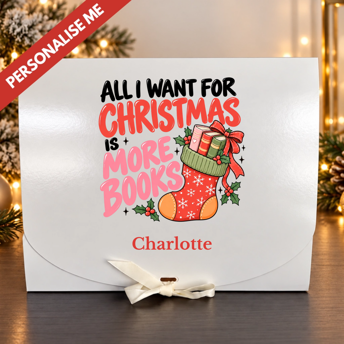 Christmas Gift Box Decal - 13