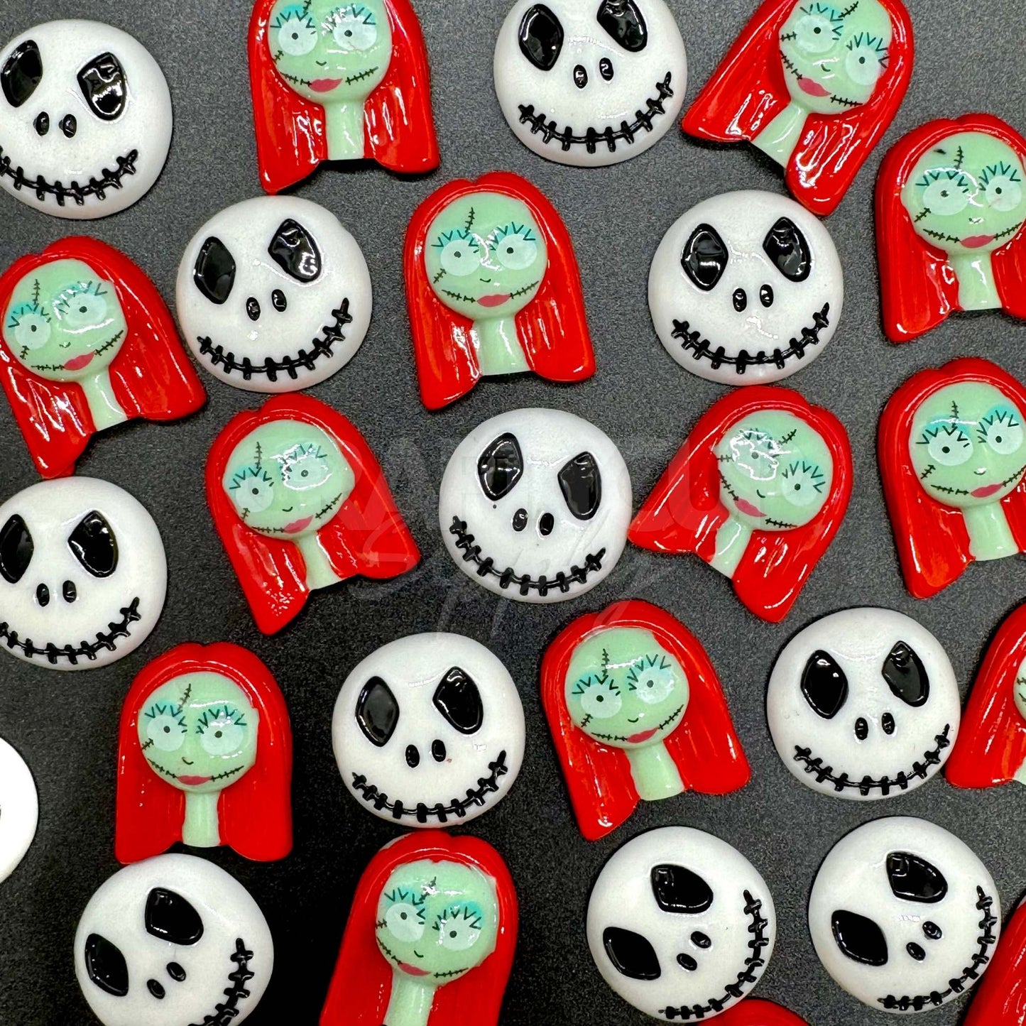 jack skellington resin charms