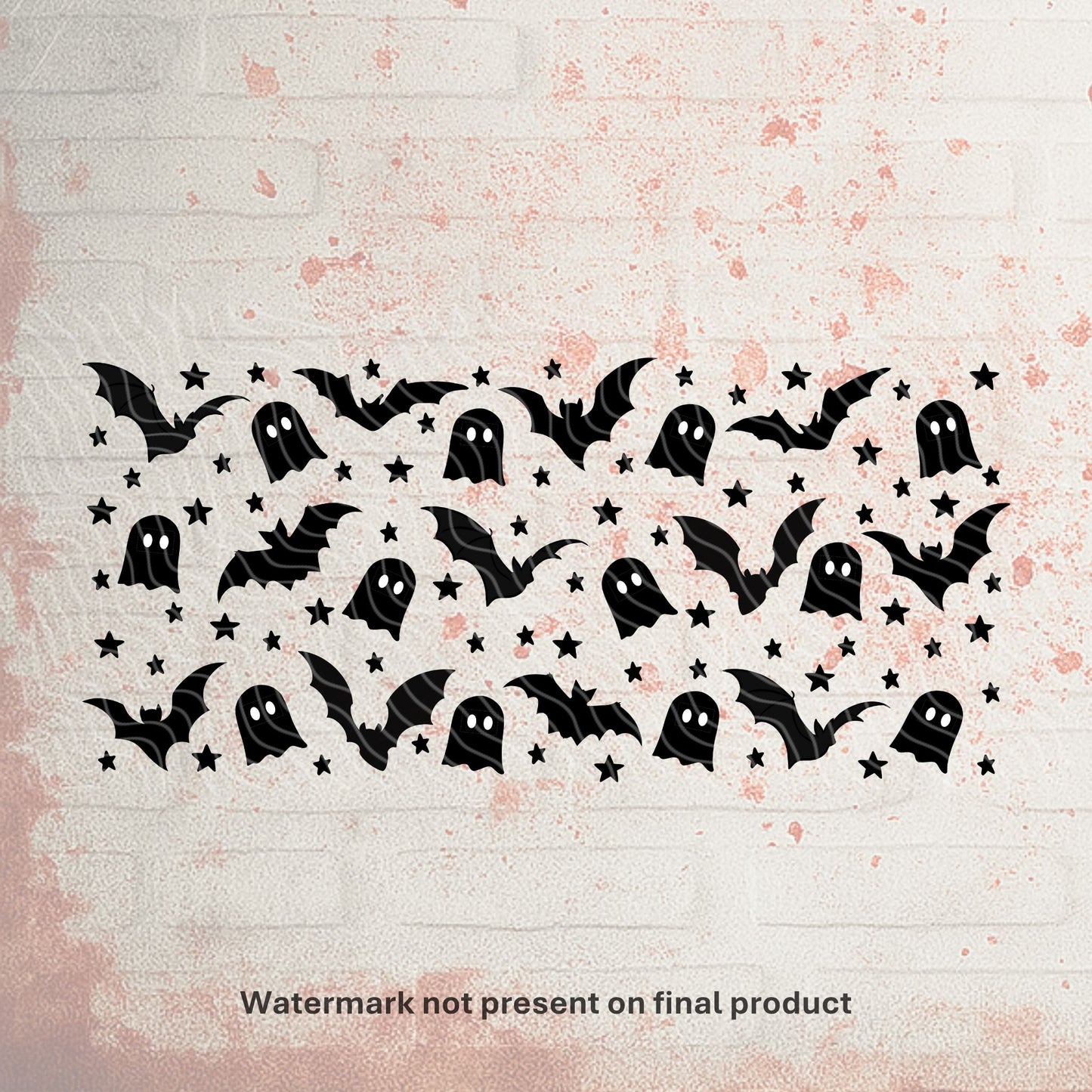 Bats & Ghosts | UV DTF Wrap