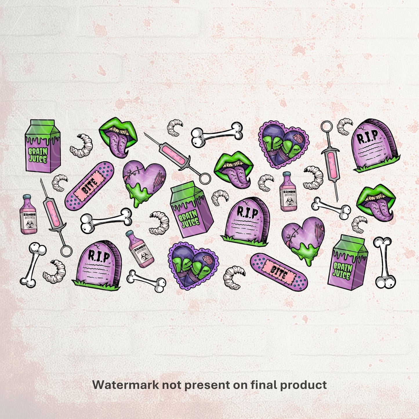 Zombie Juice | UV DTF Wrap