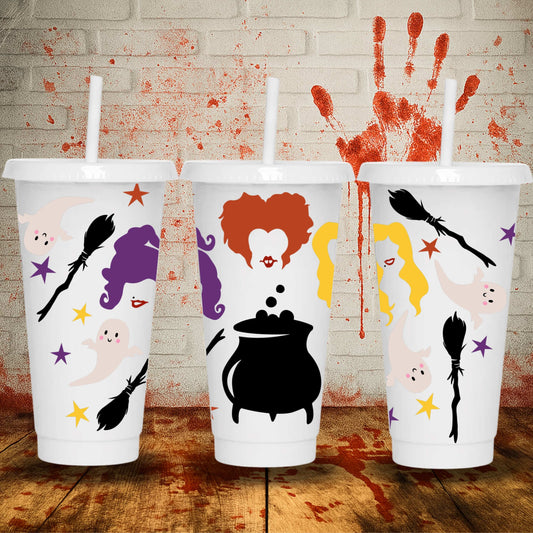 Hocus Trio | Cold Cup UV DTF Wrap