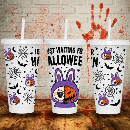 Pumpkin Monster | Cold Cup UV DTF Wrap