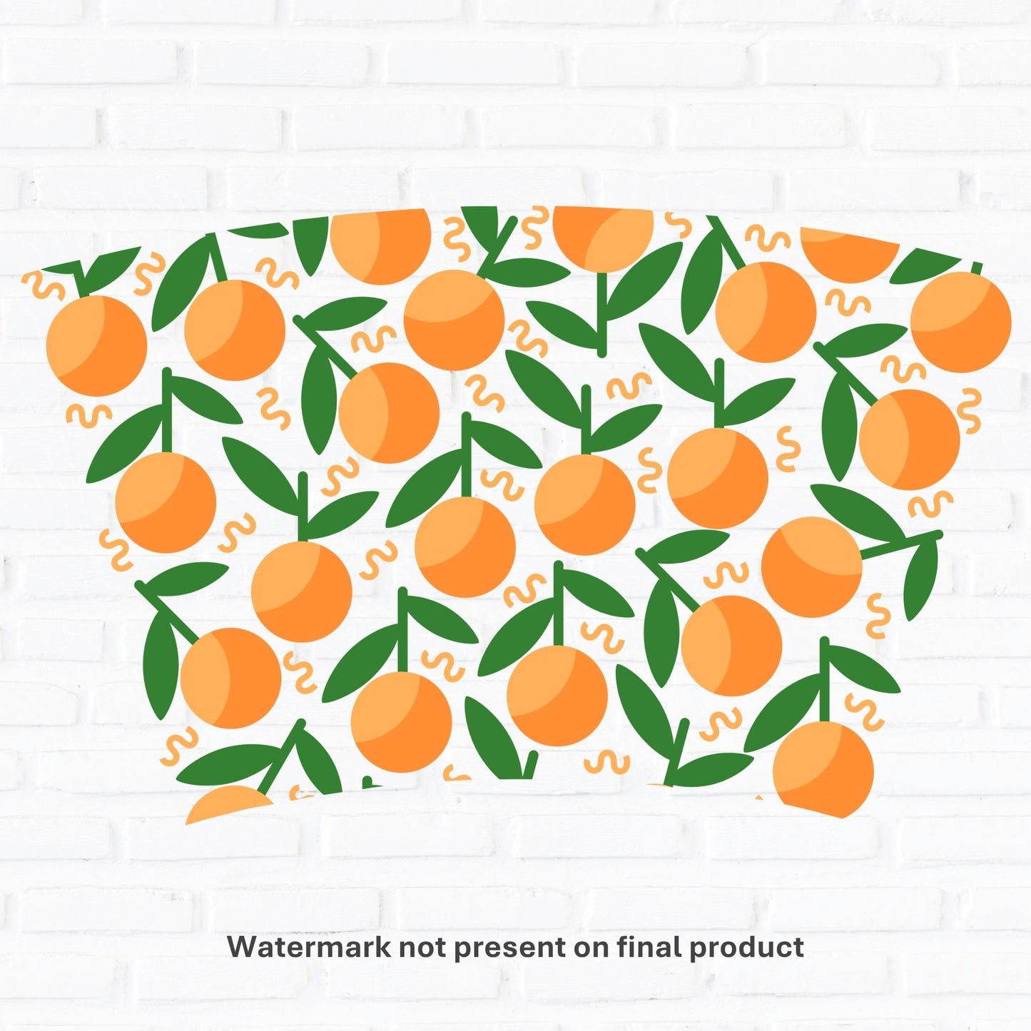 Orange | UV DTF Wrap