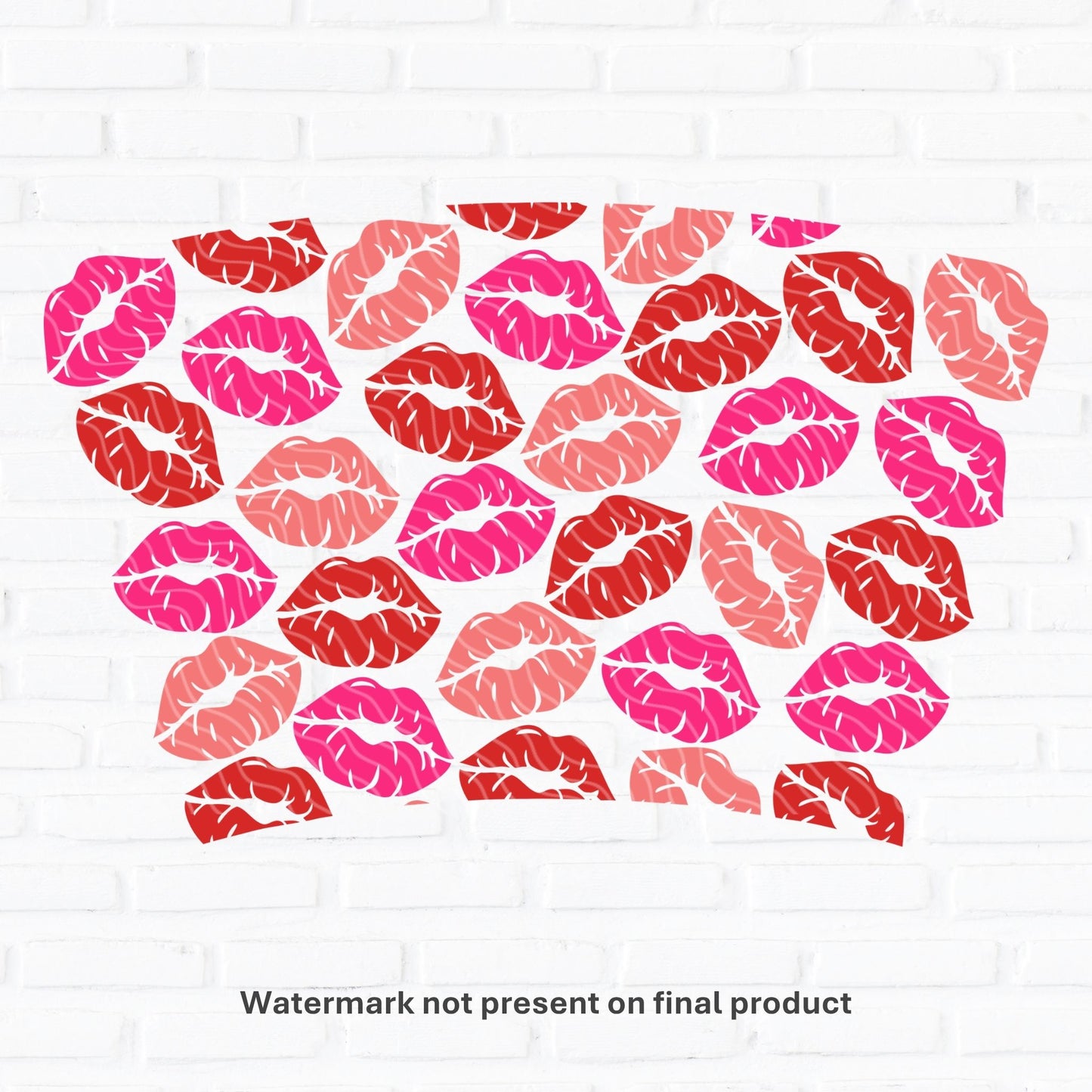 Lips | UV DTF Wrap