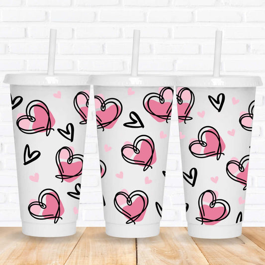 Heart Sketch | UV DTF Wrap