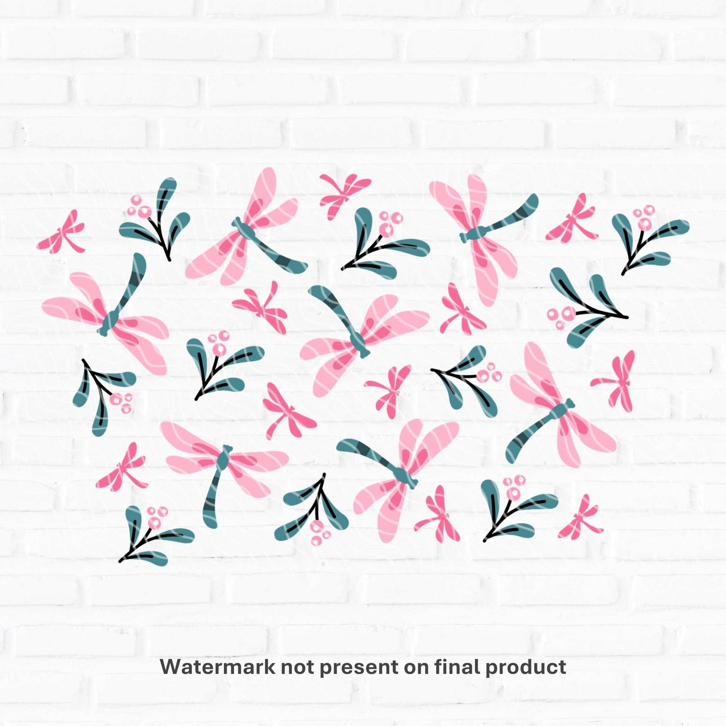 Dragonfly | UV DTF Wrap