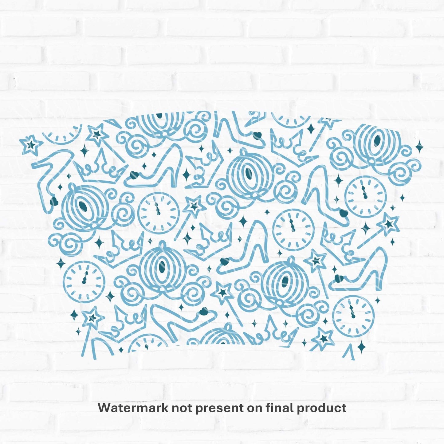 24oz disney wraps cinderella