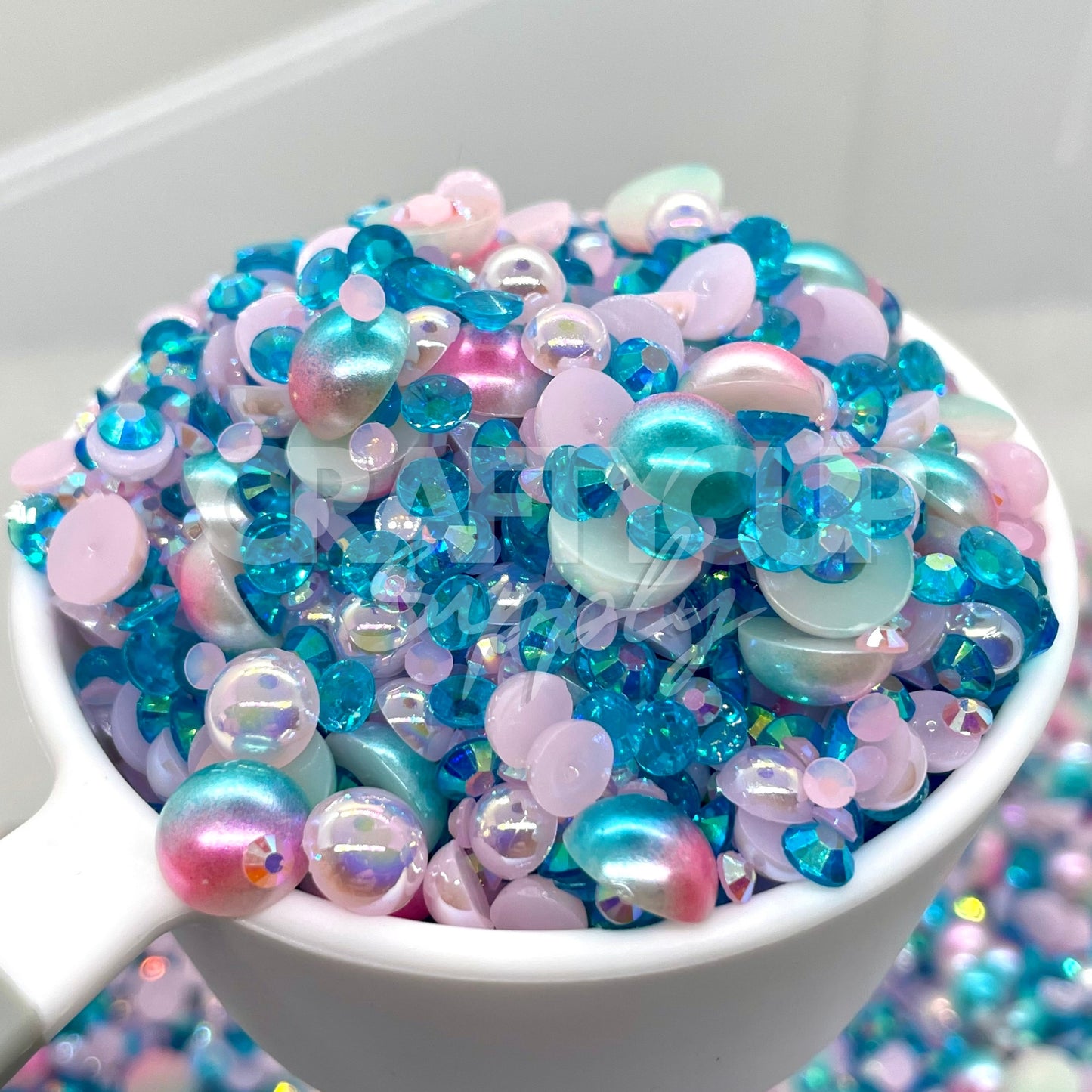 Mermaid - Pearl & Rhinestone Mix (28g)