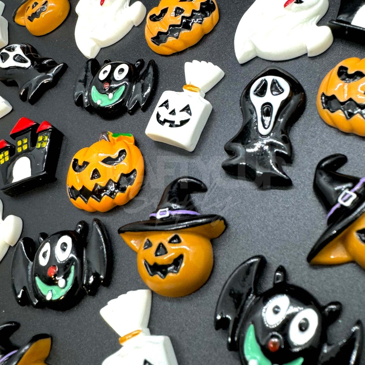Halloween Cabochons (Pack of 10)