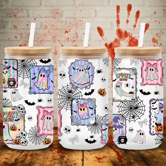 Iridescent Ghost Frames | UV DTF Wrap