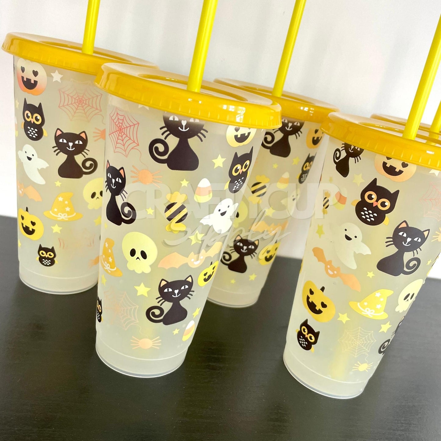 Halloween Colour Change 24oz (710ml) Cold Cups