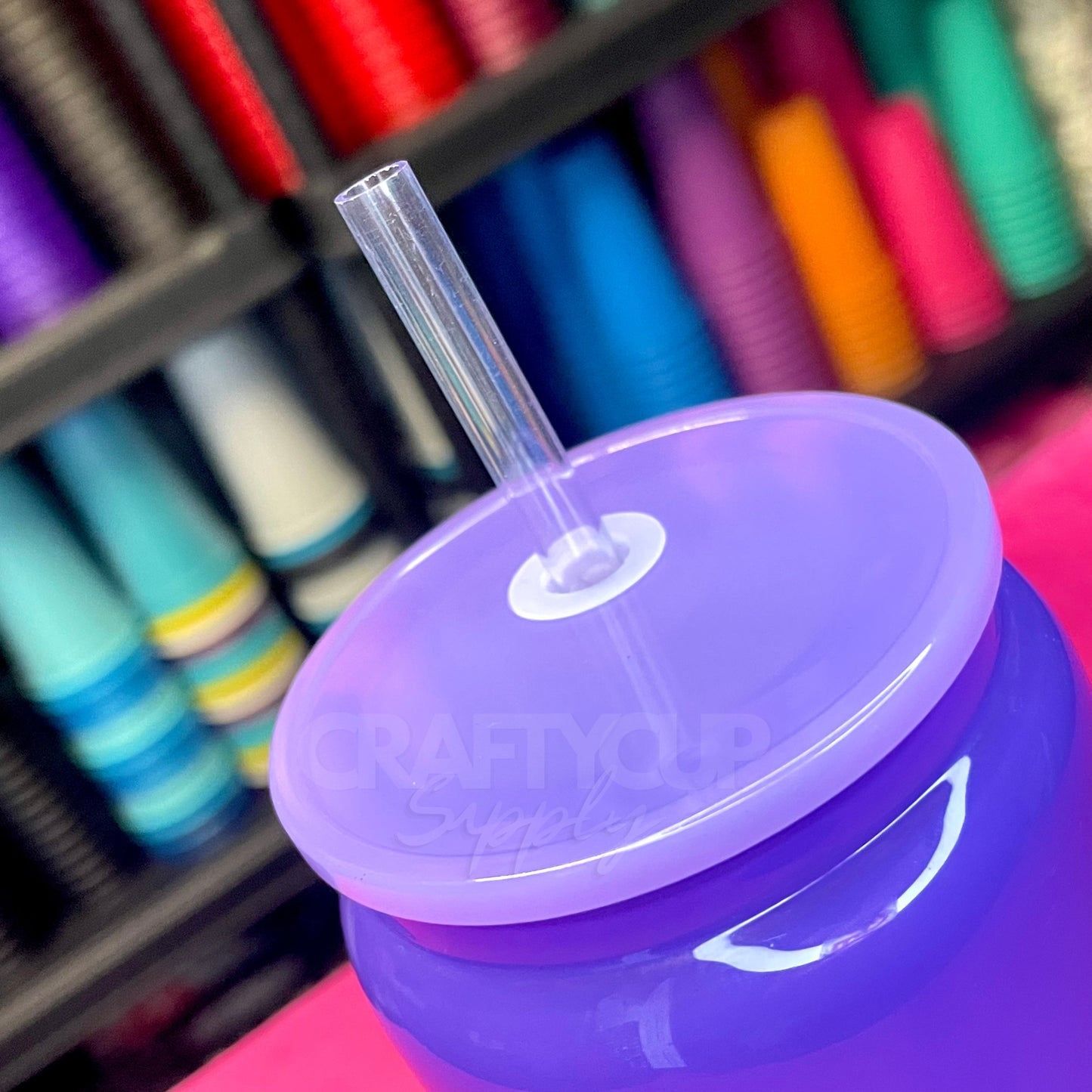 colour glass cans