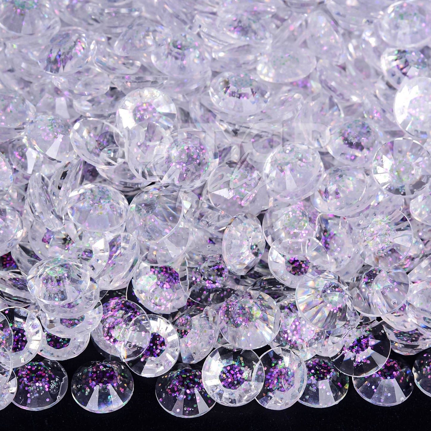 flatback glitter rhinestones