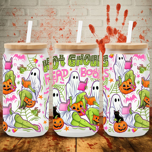 Hot Ghouls Read Books | UV DTF Wrap