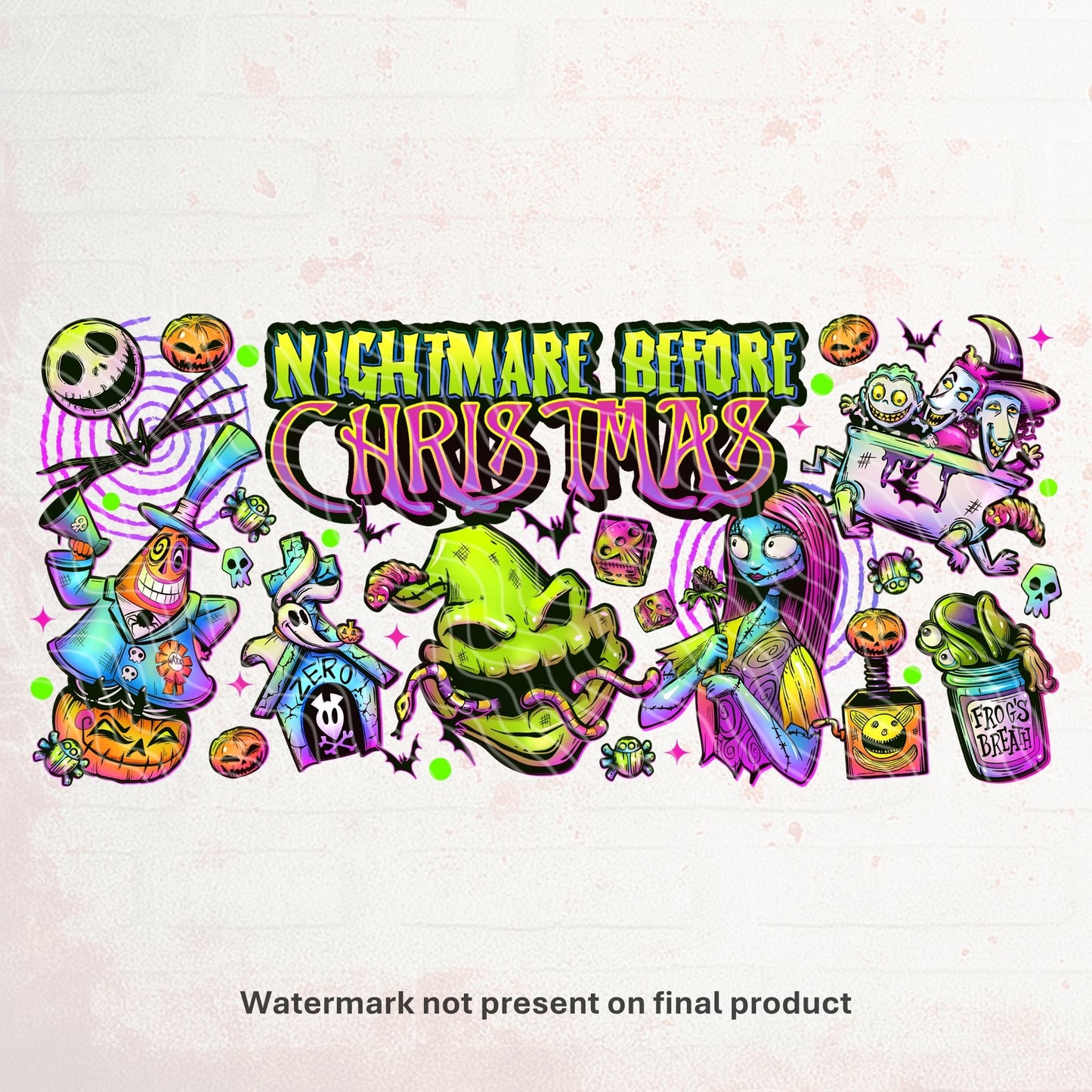Nightmare | UV DTF Wrap