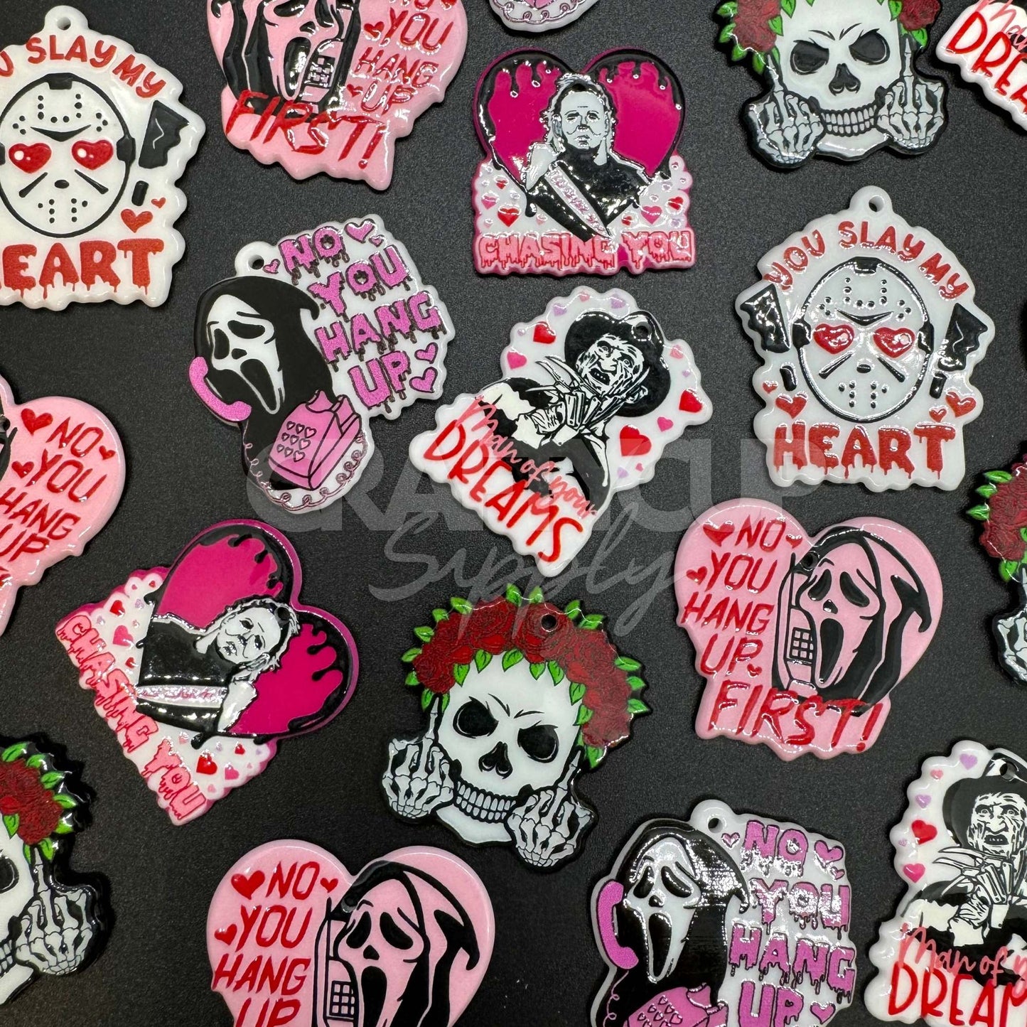 Horror Cabochons (Pack of 6)