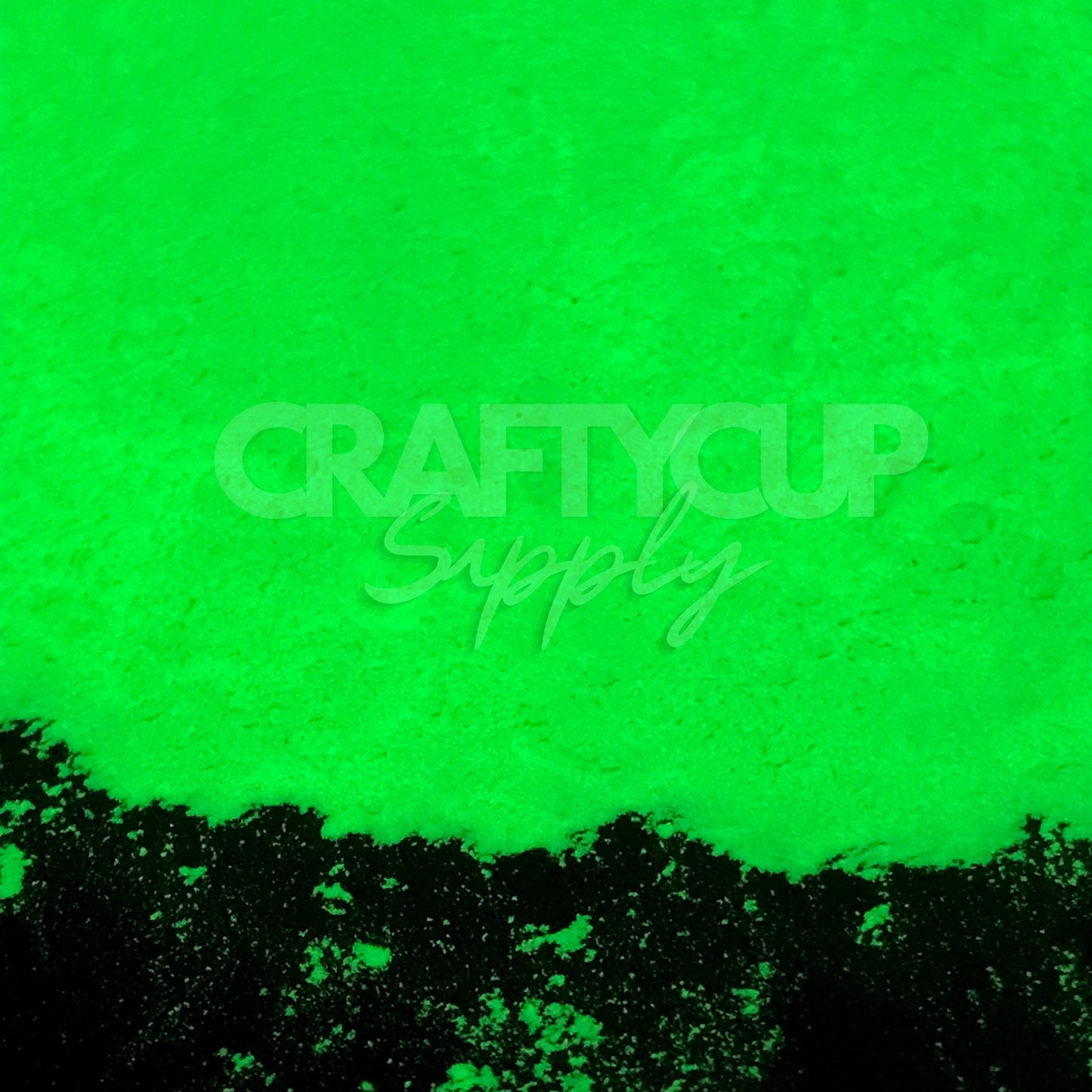 Glow In The Dark Mica Powder - Green (1oz, 28g Jar)