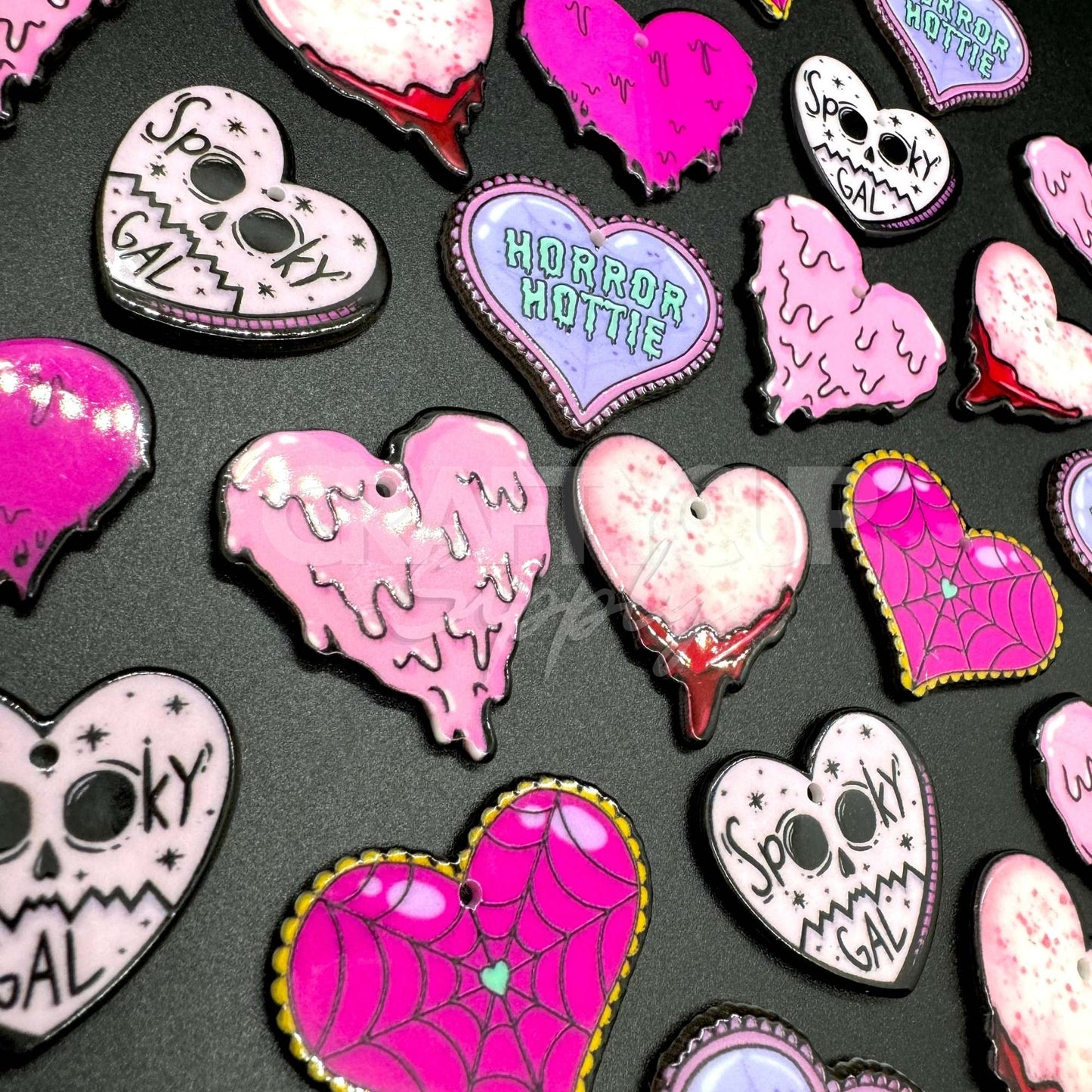 Horror Hottie Cabochons (Pack of 6)