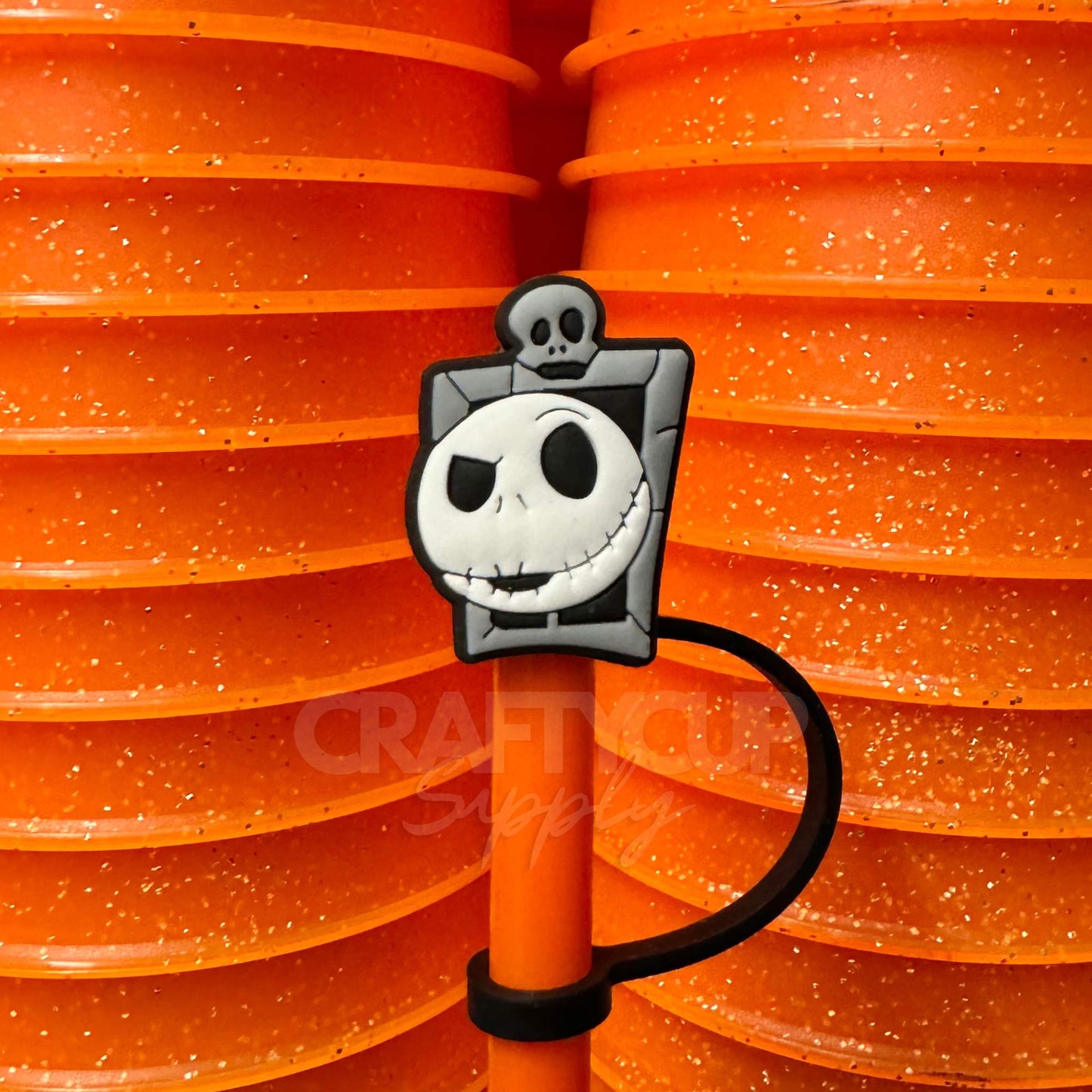 jack skellington straw