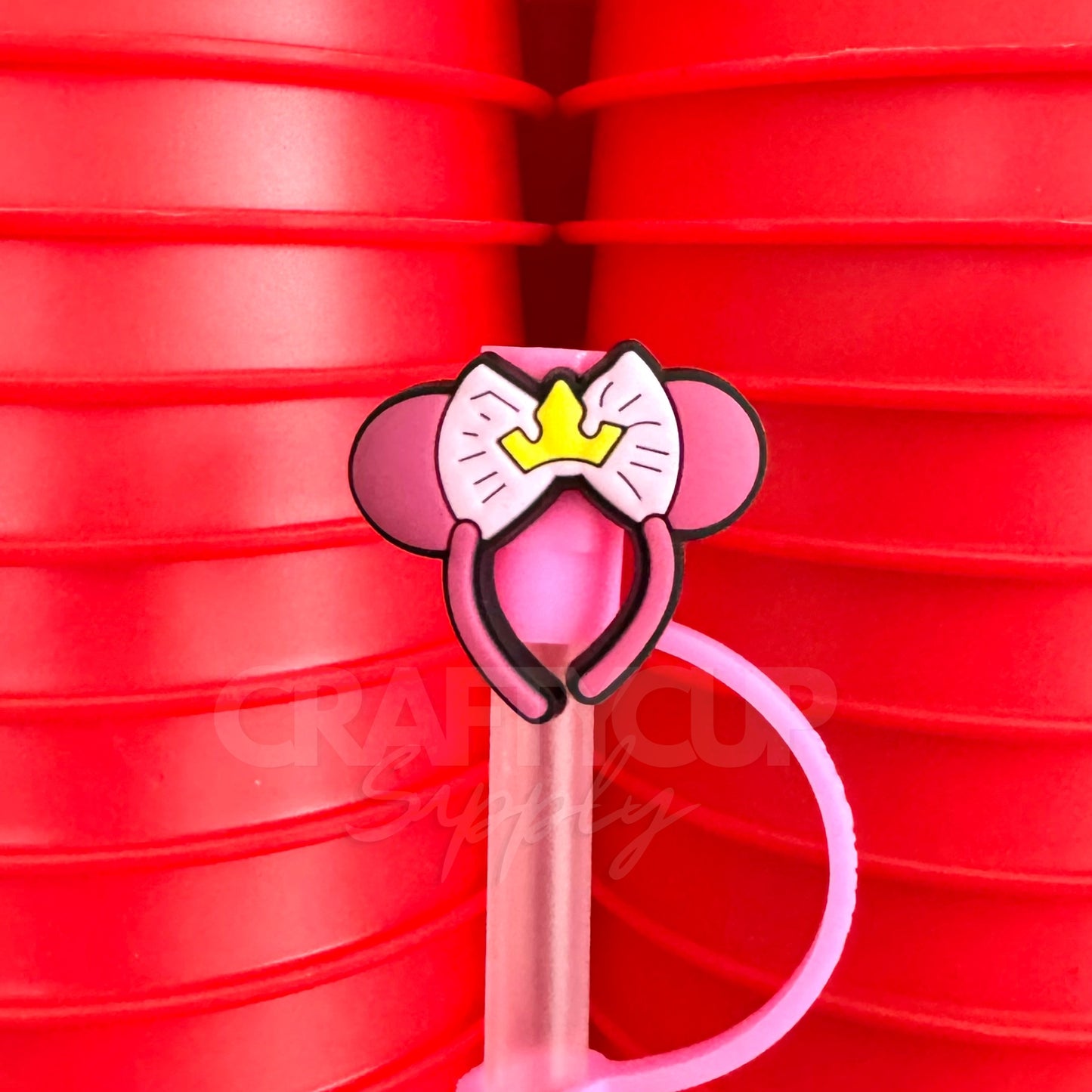 Princess Ears Straw Topper