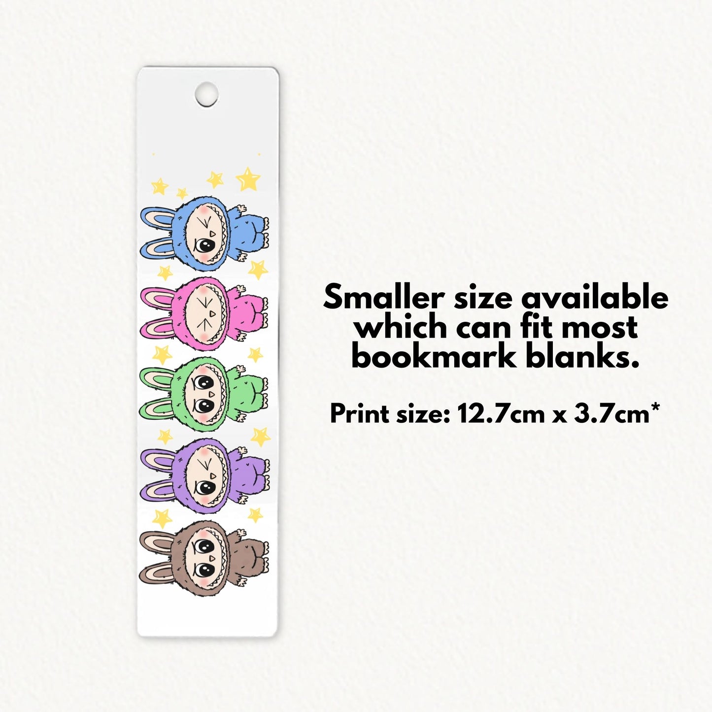 Bubu | Bookmark UV DTF