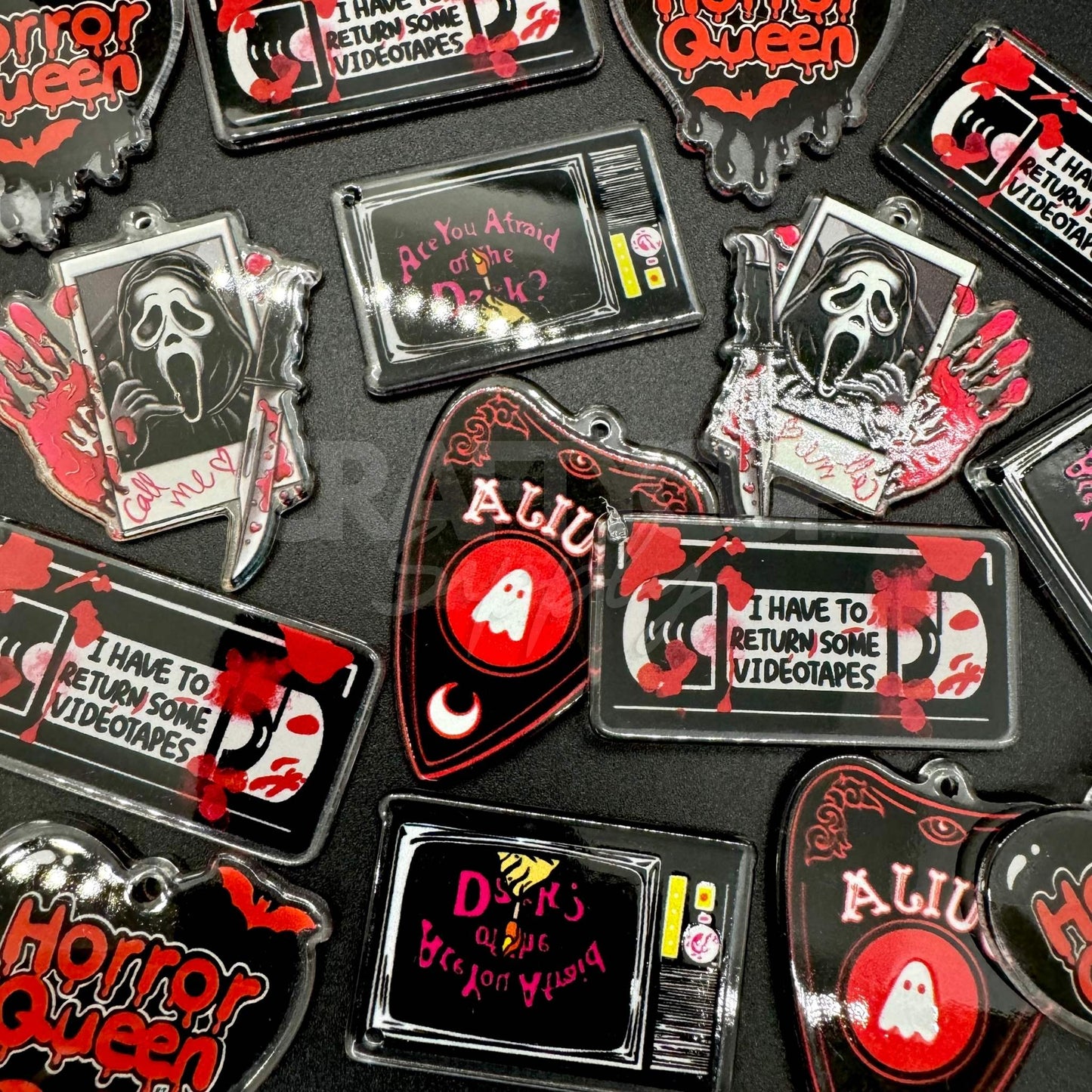 Horror Queen Cabochons (Pack of 6)