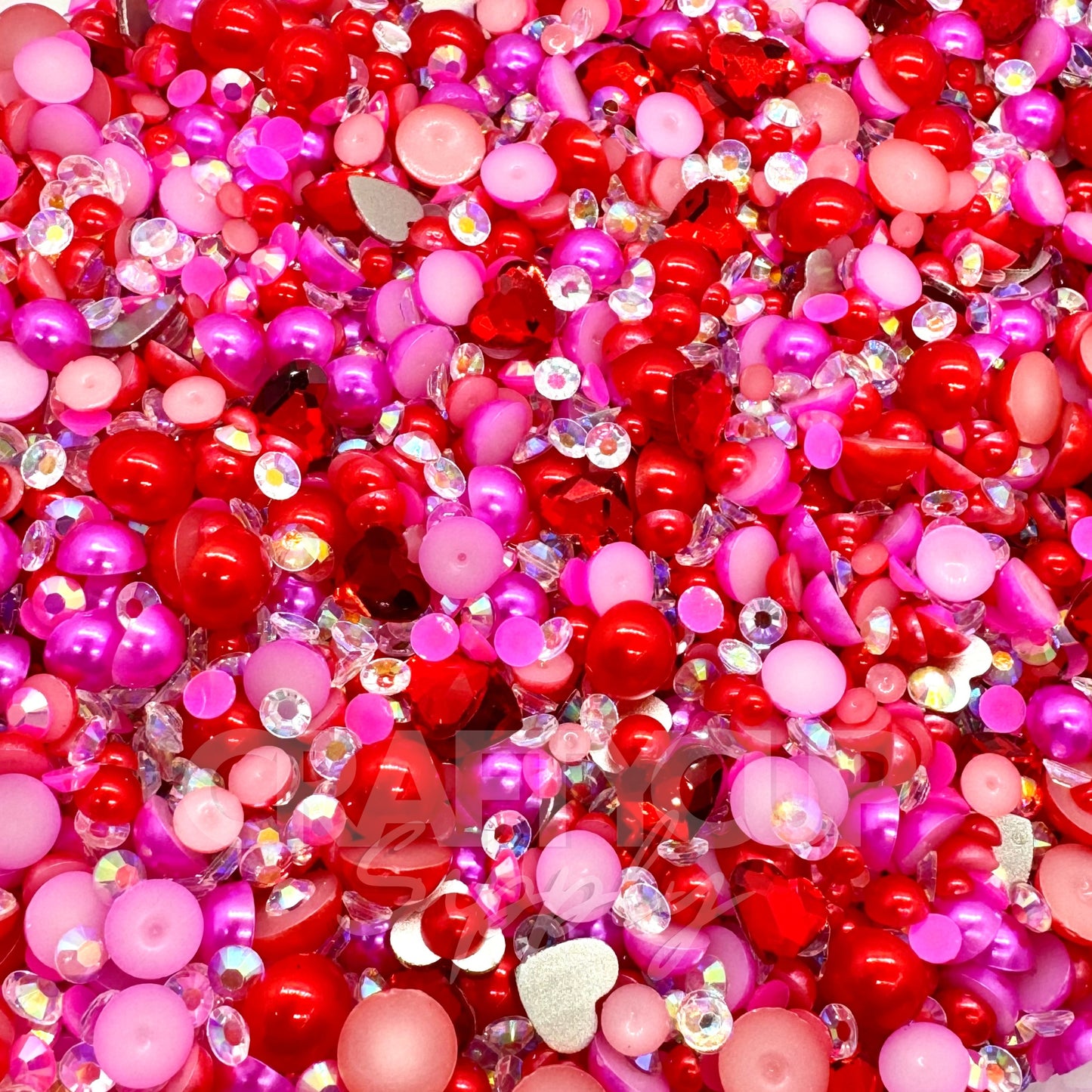 Be Mine - Pearl & Rhinestone Mix (28g)