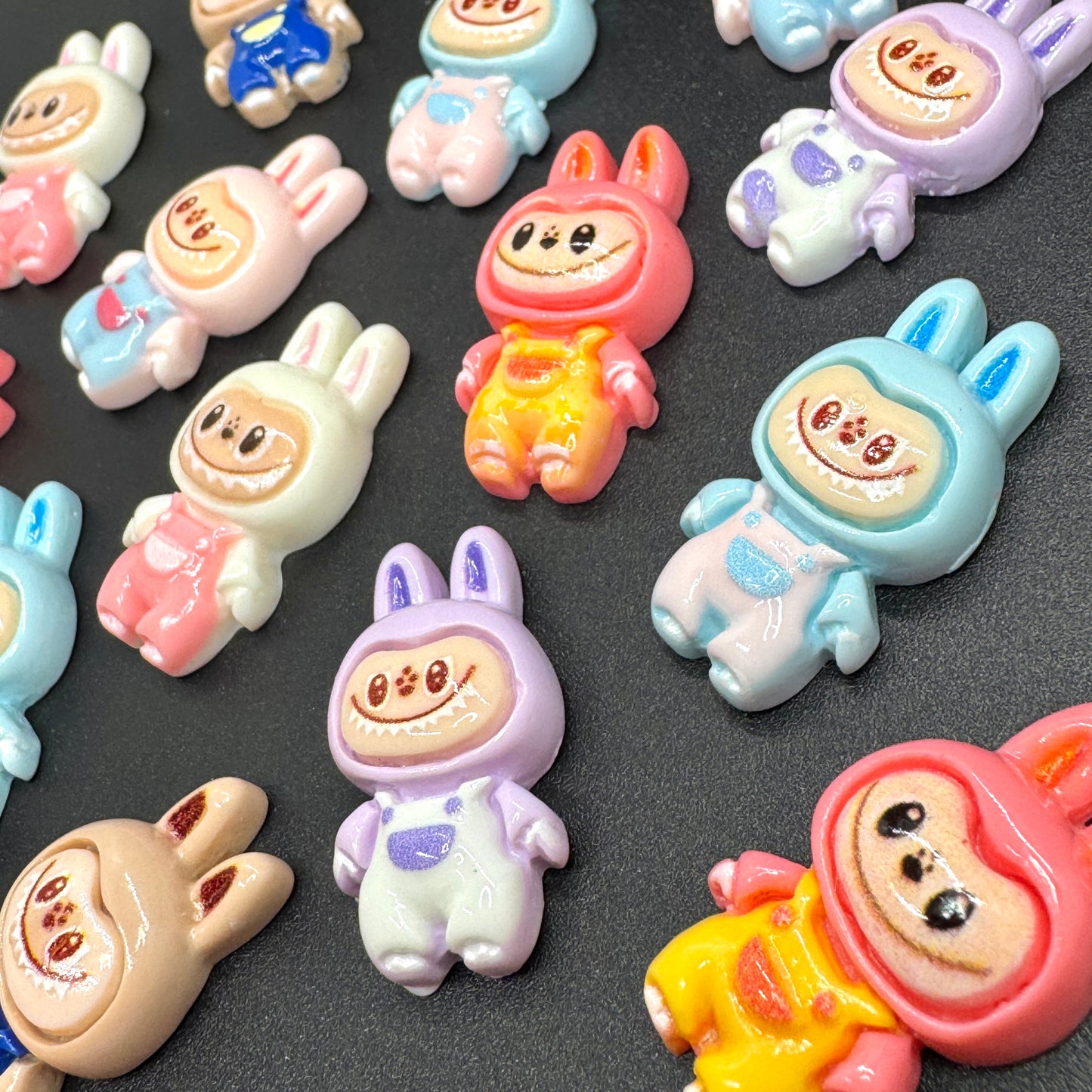 Pastel Monster Cabochons (Pack of 5)