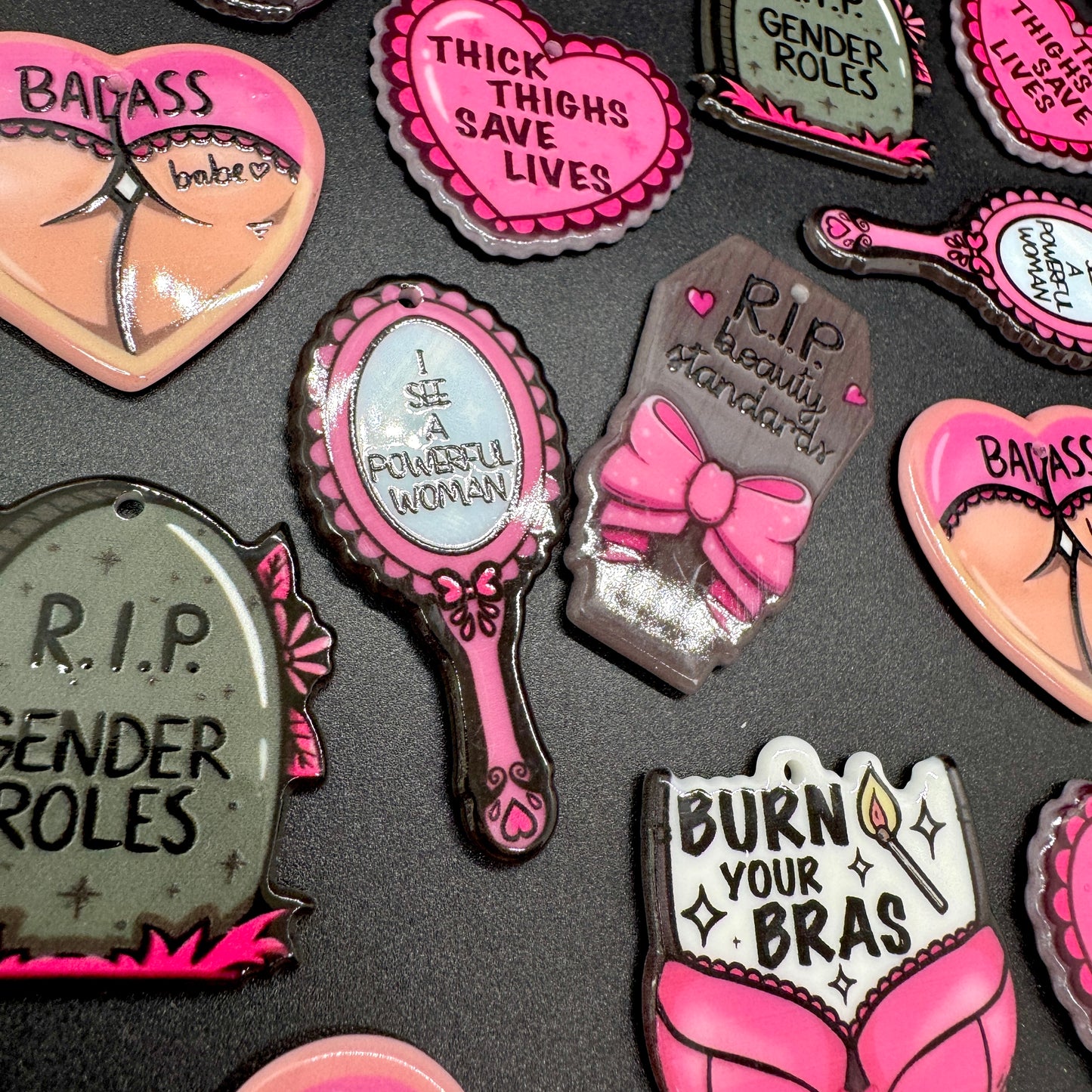 Badass Women Cabochons (Pack of 6)
